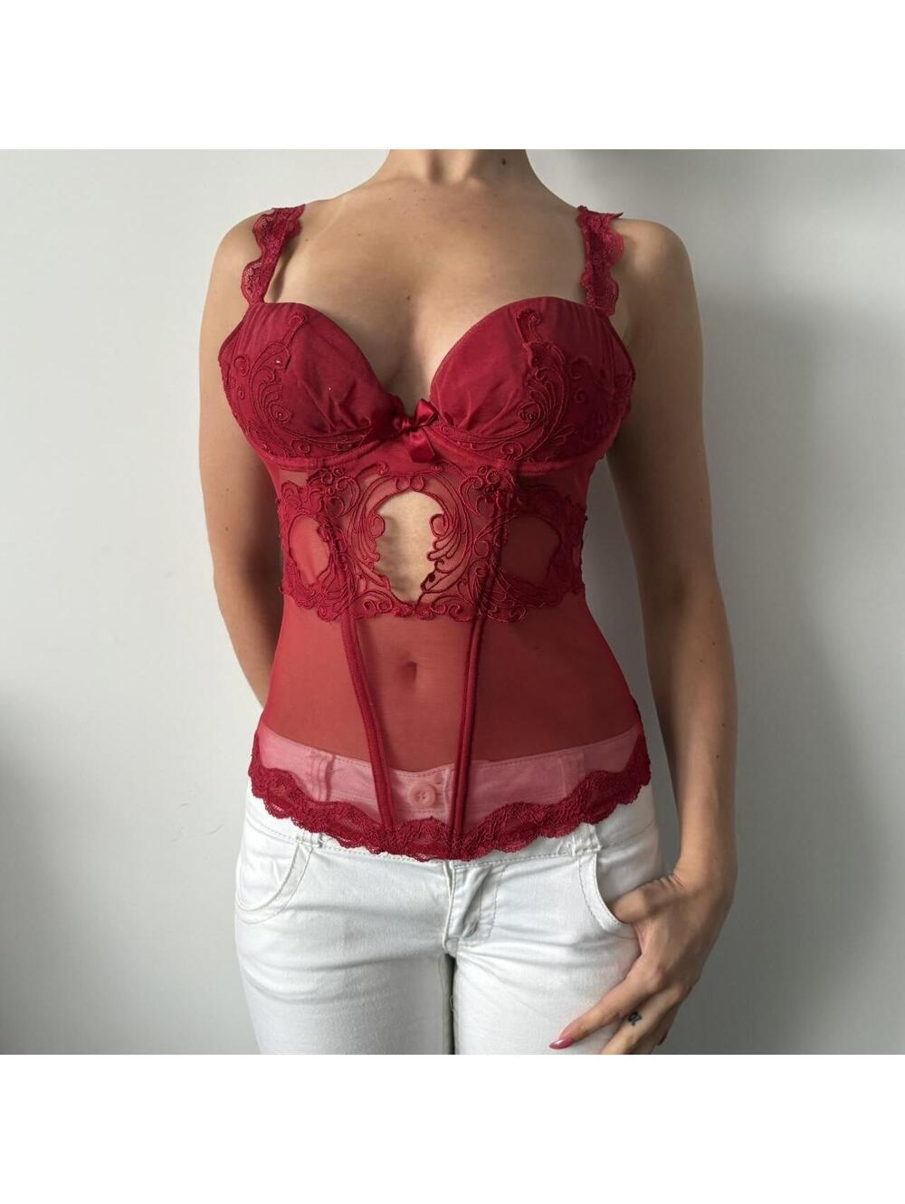Lise Charmel Women's Red Corset